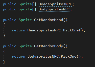Consumiendo PickOne()